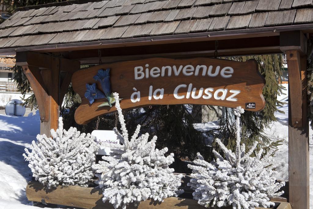 Hotel La Montagne La Clusaz Eksteriør bilde