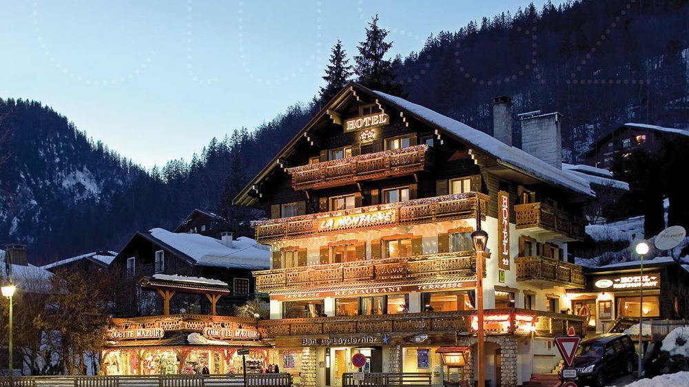 Hotel La Montagne La Clusaz Eksteriør bilde